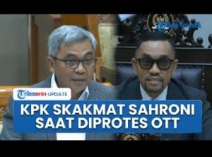 Usul Koordinasi KPK OTT terkair pernyataan Ahmad Sahroni