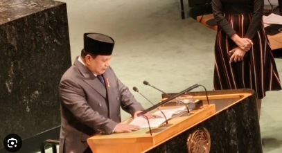 Prabowo Terhenti di PBB