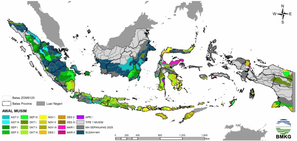 BMKG Puncak Musim Hujan Curah Tinggi November 2025: Data Lengkap dan Tips Siaga Bencana
