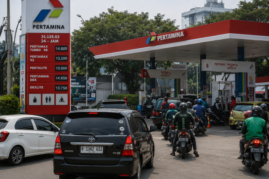 Harga BBM 8 Juni 2026: Pertamax Turbo Naik, Dexlite Justru Turun